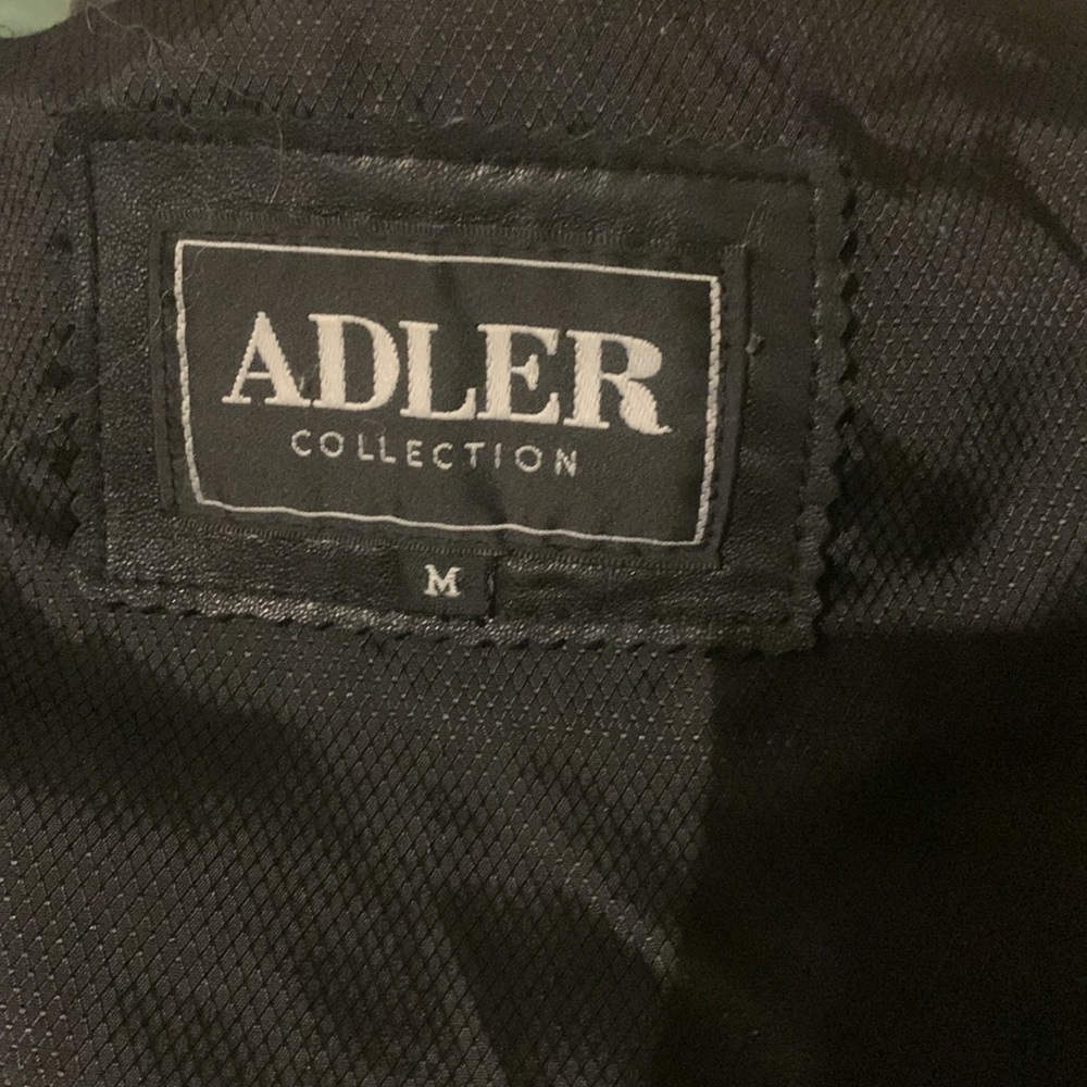 Adler soft lamb skin leather jacket Size M - Picture 3 of 5